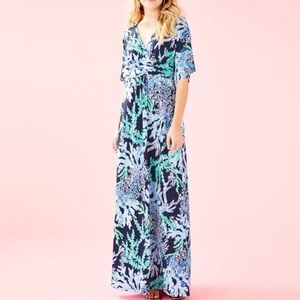 NWT Lilly Pulitzer Parigi Maxi Dress Small